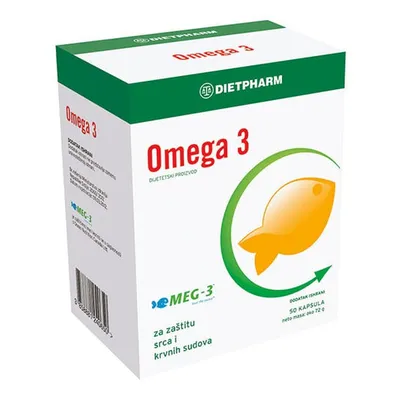 Dietpharm Omega 3 – kapsule za srce i mozak, 50 kom