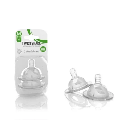 Twistshake sisač Anti-Colic 2× (2+ mjeseci)