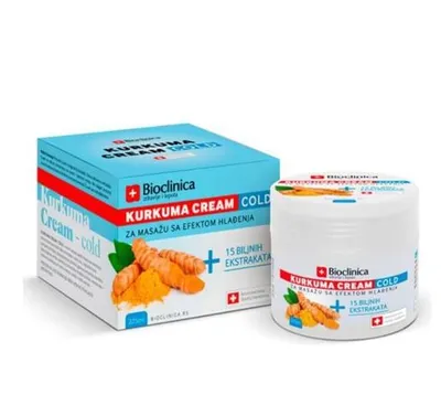 Bioclinica Kurkuma Cream Cold 225 ml