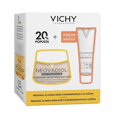 Vichy Neovadiol Post-Menopause set: krema 50 ml + krema za područje oko očiju 15 ml