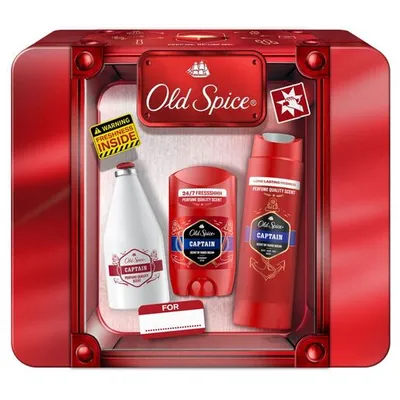 Old Spice poklon set za muškarce Captain box