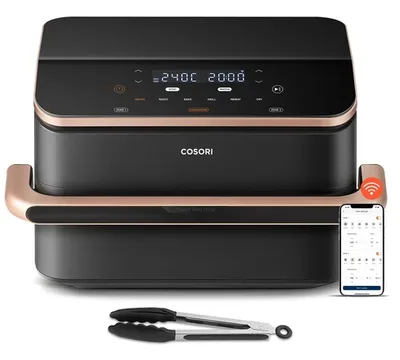 Cosori friteza na vrući zrak CAF-TF101S-AEUR Dual Blaze Twinfry, Wi-Fi; 2800 W, 10 L