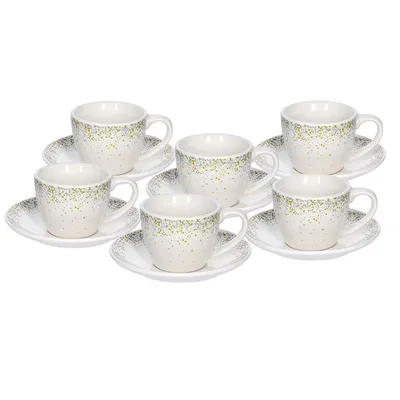 Tognana set šoljica 80ml Iris Astrid, 6/1 porculan