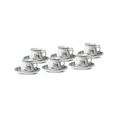 Karaca set šoljica za kavu Nepal, 6 komada
