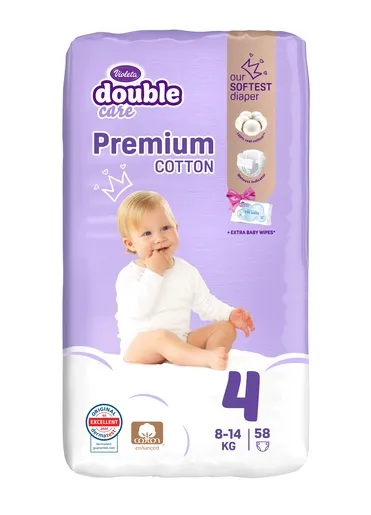 Violeta Air Dry Premium Cotton pelene Maxi 4 58/1 + maramice 99% voda 20 kom
