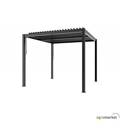 Green Bay aluminijska vrtna pergola – 3 x 4 m
