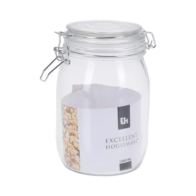 Staklena posuda sa poklopcem 1000 ml CD1001480