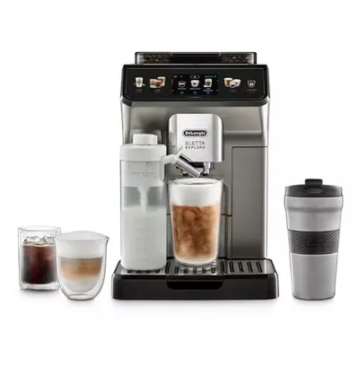 DeLonghi aparat za espresso kafu ECAM450.86.T EX:4 Eletta Explore, automatski