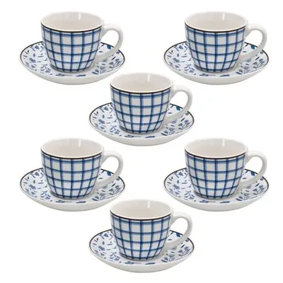 Tognana set šoljica za kafu Iris Cottage 6 komada 80 ml