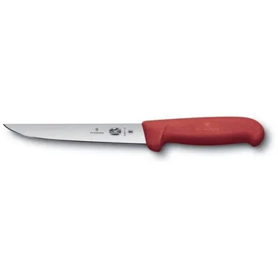 Victorinox mesarski nož za otkoštavanje Fibrox Boning 15cm, crvena