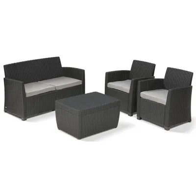 KETER garnitura set Mia siva