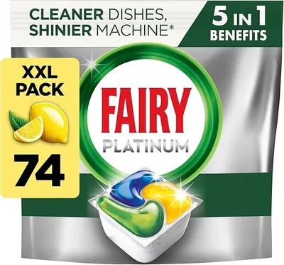 FAIRY tablete za pranje posuđa Eclectus Platinum 74 kom