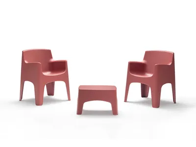 BICA vrtna garnitura Ibiza Terrace Brick – crvena