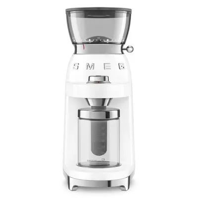 Smeg poluprofesionalni mlin za kafu CGF03WHEU, bijeli