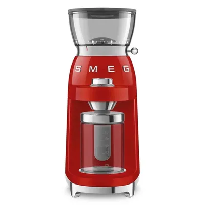 Smeg poluprofesionalni mlin za kafu CGF03RDEU, crveni