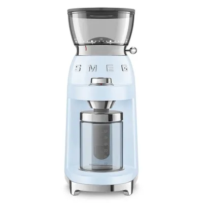 Smeg poluprofesionalni mlin za kafu CGF03PBEU, plavi