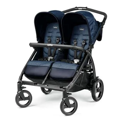 PEG PEREGO Book For Two dječja kolica za blizance i dvoje djece Indigo