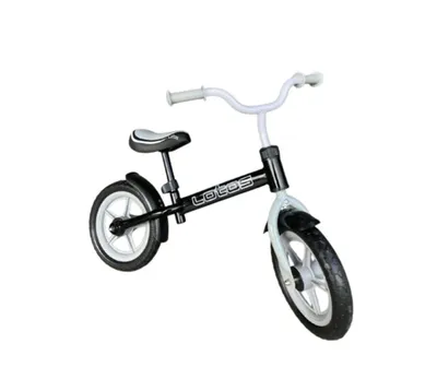 LORELLI balans bicikl Uno 10" za djecu 2-4 godine Black Grey