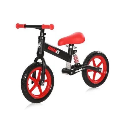 LORELLI balans bicikl Wind 12" Black Red za djecu 2-5 godina