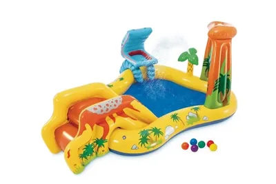 INTEX Dinosaur centar za igru, 249x191x109 cm 57444NP