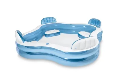 INTEX Swim Center obiteljski bazen s ležaljkom, 229x66x229 cm 56475NP