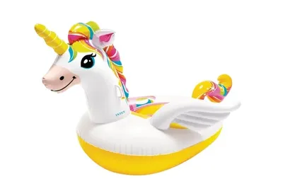 INTEX začarani jednorog na napuhavanje Ride-On, 226x173 cm 57561NP