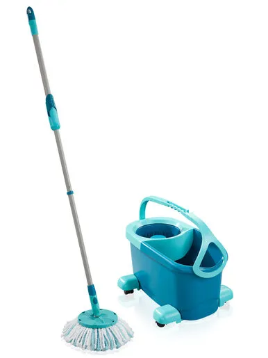 Leifheit set za čišćenje - mop i kanta s točkićima