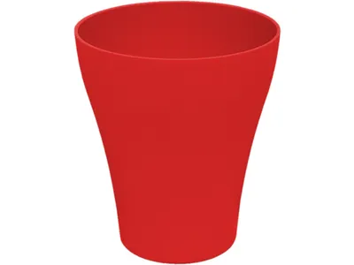 GARDINO saksija Liegi za orhideje 16 cm crvena