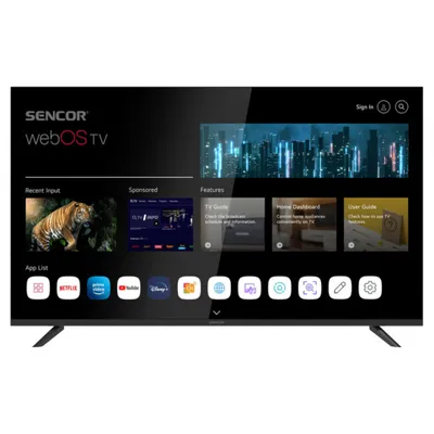 Sencor LED televizor SLE 43FS804B, Full HD, Smart TV, WebOS, Crni