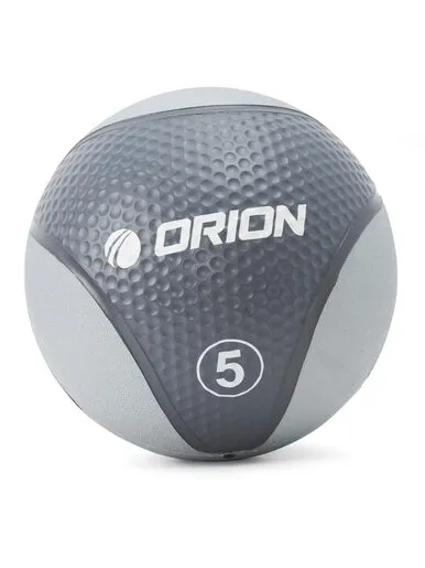 ORION medicinska lopta 5 kg siva