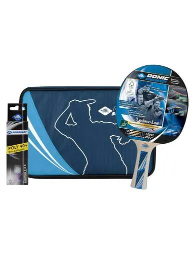 DONIC Legends 700 set za stolni tenis reket + futrola + 3 loptice