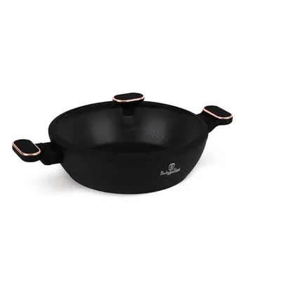 Berlinger Haus plitka šerpa s poklopcem 28 cm Black Rose Collection – BH/8356