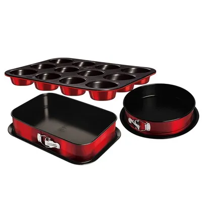Berlinger Haus set kalupa za pečenje 3/1 Burgundy Collection – BH/7635