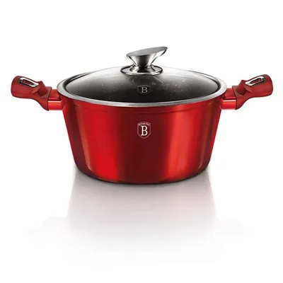 Berlinger Haus šerpa s poklopcem 28 cm 6.1 L Burgundy Collection – BH/1258