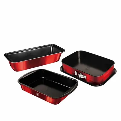 Berlinger Haus set posuda za pečenje 3/1 Burgundy Collection – BH/7632