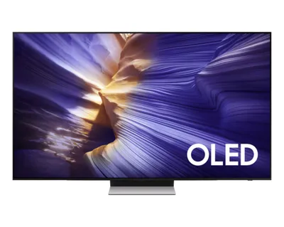 SAMSUNG OLED televizor QE65S90FATXXH, 4K Ultra HD, Smart TV, Tizen OS, NQ4 AI Gen3 procesorr, Motion Xcelerator pri 144 Hz, grafitno crni