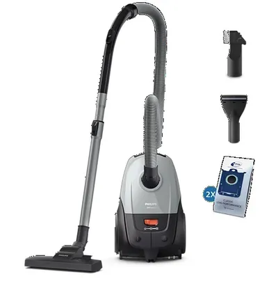 PHILIPS usisivač s vrećicom XD2142/12 serije 2000, 800 W, HEPA filter