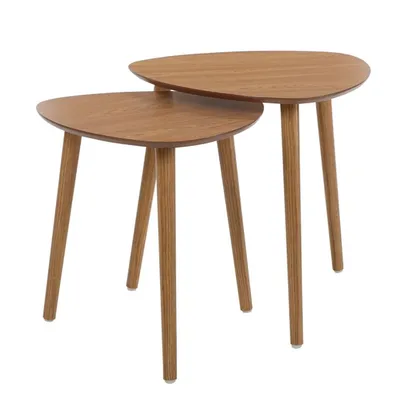 KOOPMAN set pomoćnih stolova 2/1 Timeless Elegance drvo