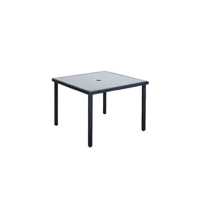 Green Bay vrtni stol Avola – crni, 100 × 100 cm