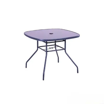 Green Bay vrtni stol Faro – 90 × 90 cm, crno/sivi