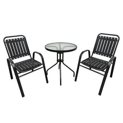 Green Bay vrtni set Aruba – stol + 2 stolice