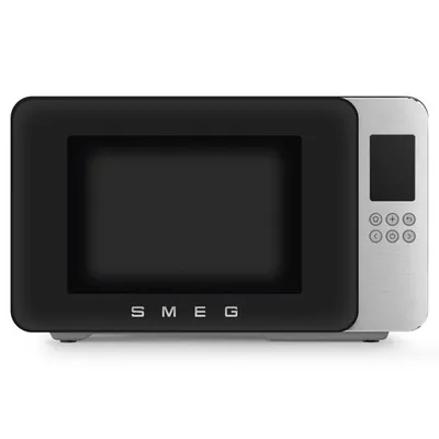 Smeg mikrovalna pećnica MOC01BLMEU, crna