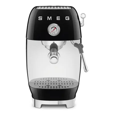 Smeg aparat za espresso kafu ECF03BLEU, ručni, crna