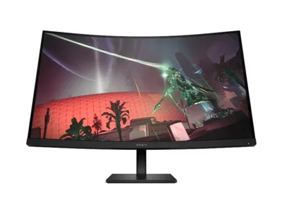HP OMEN Gaming Monitor 32c, 31.5" QHD VA Curved 1500R, 165Hz, 1ms, FreeSync, Anti-Glare, 2x HDMI, DP, VESA