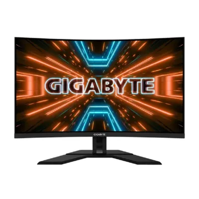 Gigabyte Gaming Monitor M32QC, 31.5" QHD VA Curved 1500R, 170Hz, 1ms, HDR400, Anti-Glare, 2x HDMI, DP, USB-C, USB Hub, VESA, FreeSyn Premium Pro