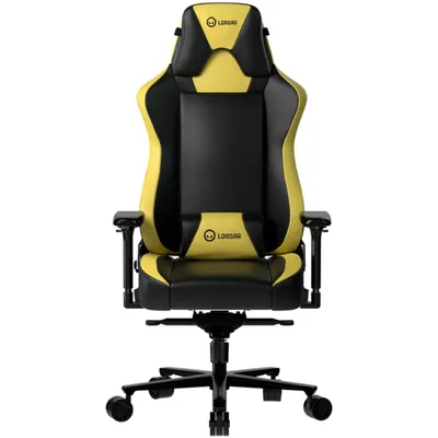 LORGAR Base 311 Gaming stolica, PU eco-leather, Black/yellow