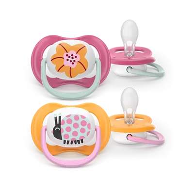 PHILIPS AVENT duda varalica ultra air girl collection 6-18m / 2 komada / SCF080/27