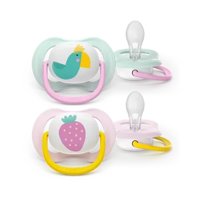 PHILIPS AVENT duda varalica ultra air girl collection 0-6m / 2 komada / SCF080/24