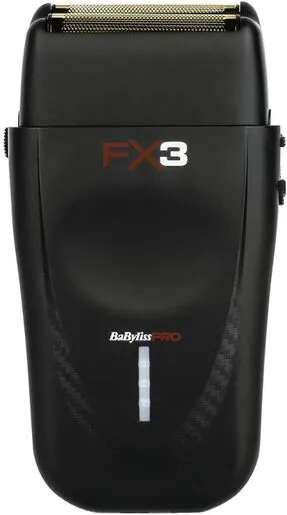 BaBylissPRO aparat za brijanje FXX3SBE FX3 Black Titanium Double Foil Shaver