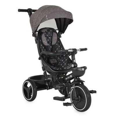 BYOX dječiji tricikl Fusion Grey sa roditeljskom ručkom